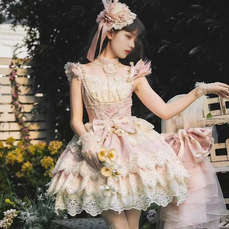 Diane Rose Lolit Everyday Dress Princess Dress Wedding Lolitas Evening Dress Train