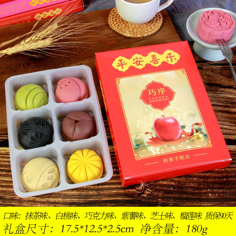 Mung bean cake, Chinese traditional pastry gifts, boxed sorbets, specialty snacks, New Year's goods, tea and dim sum sustenances