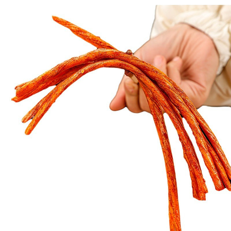 Urban roots, long spicy strips, fun snack food, snacks, office spicy snacks, independent packaging